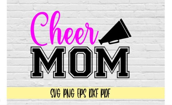 Cheer Mom Megaphone Block Varsity Letter Review