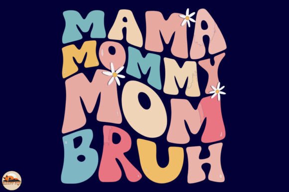 Mom Bruh: A Fresh Mother's Day Embroidery Design