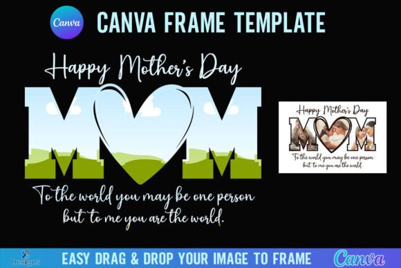 Mom Mothers Day Canva Frame Photo Mama Review