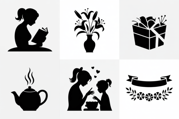 Silhouette Icons Bundle Mom, Reading — A Designer’s Honest Review