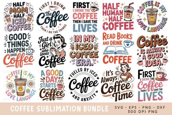 Testing Retro Coffee Quotes SVG Bundle for Real Embroidery Projects